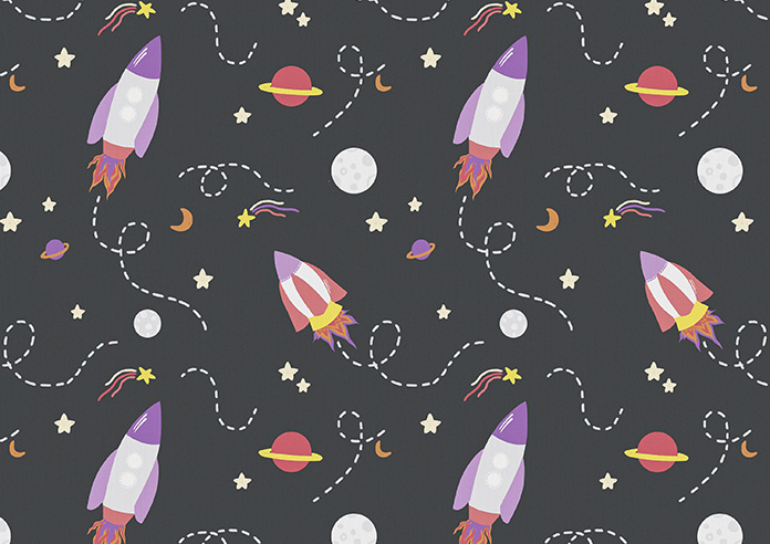 Space Explorer, Nebula - Twist&Fit Roller Blind - Image 6